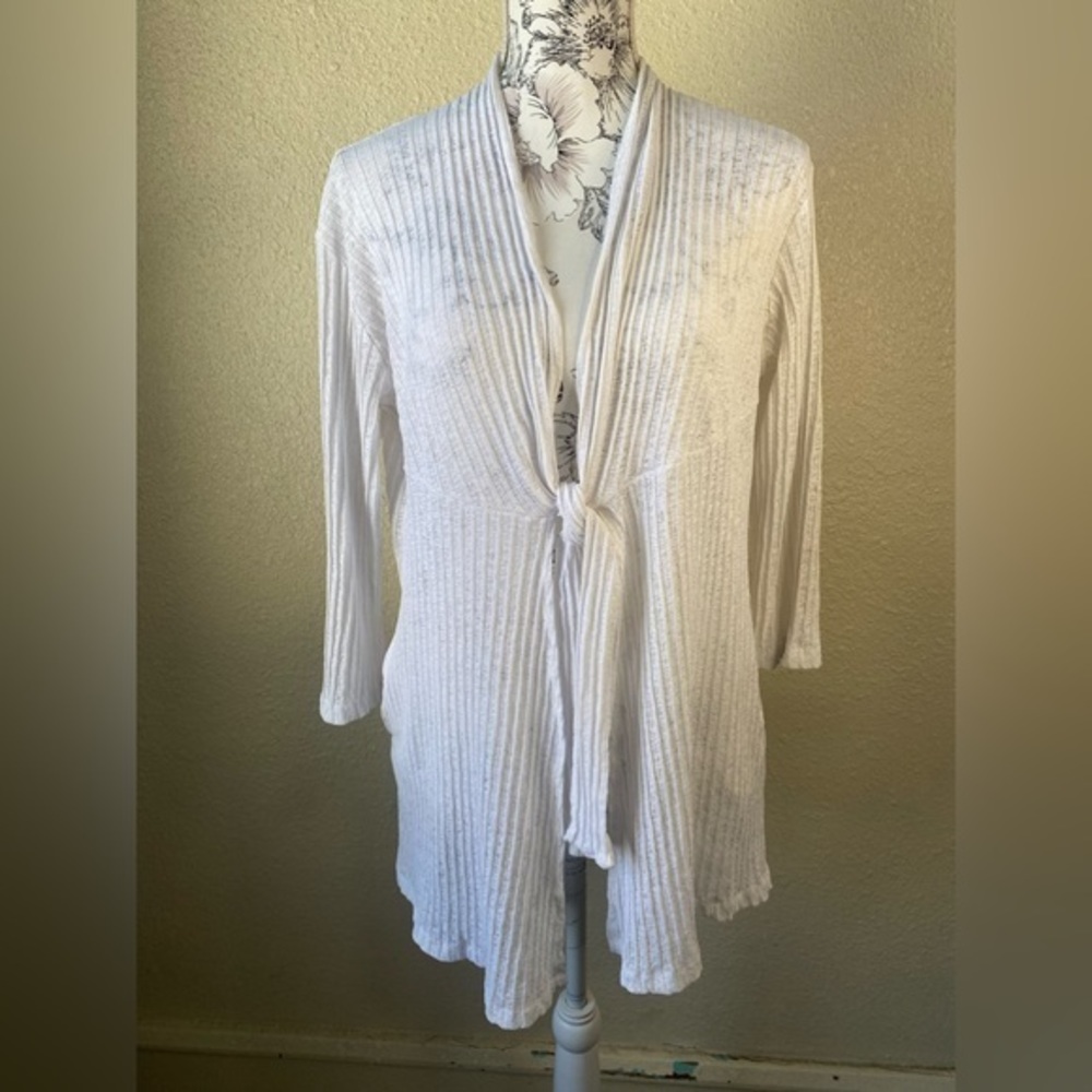 J‎ VALDI white coverup/cardigan